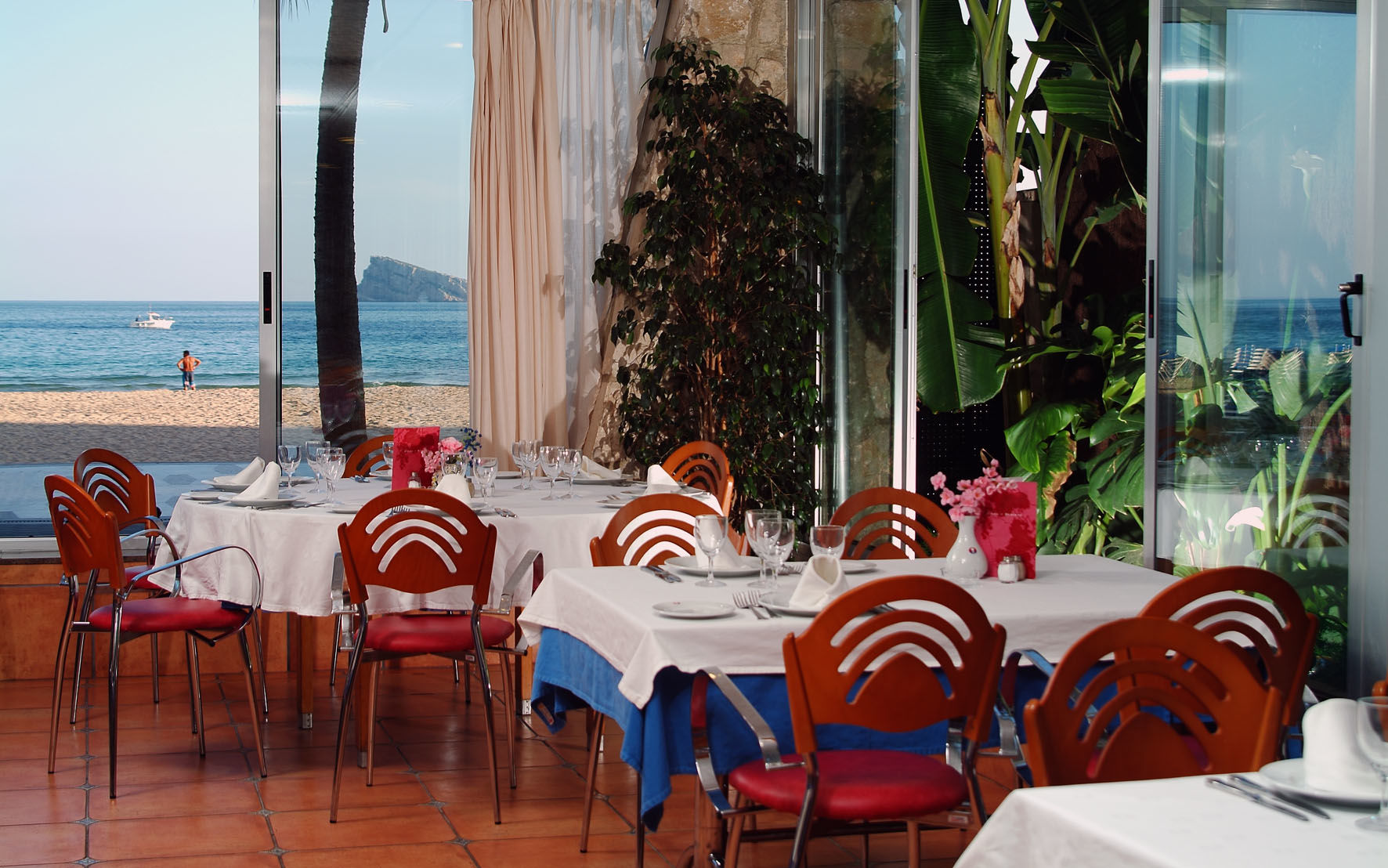 Отель Sol Costablanca - Только для взрослых Бенидорм Ресторан фото